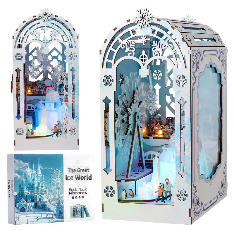 Kit de Book Nook El Gran Mundo de Hielo