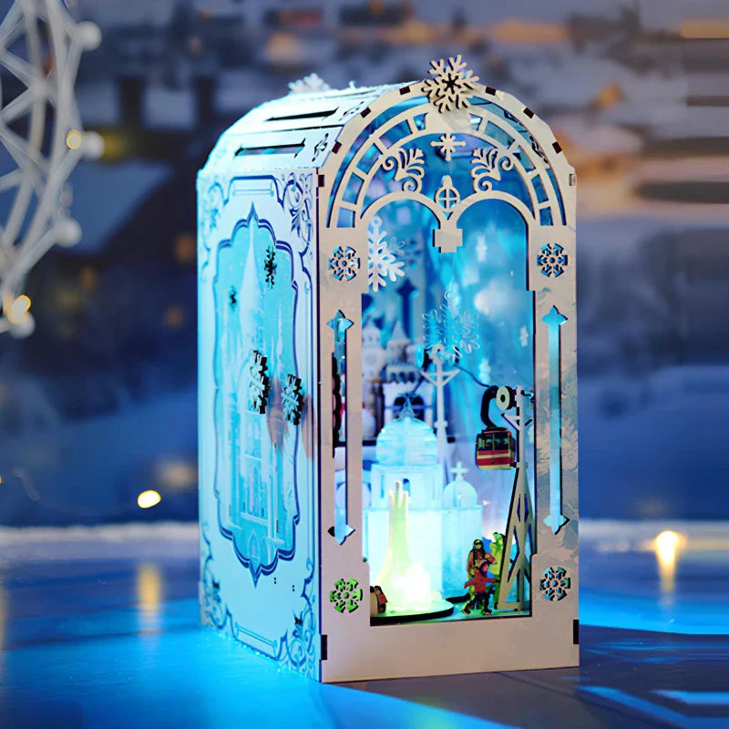 Kit de Book Nook El Gran Mundo de Hielo