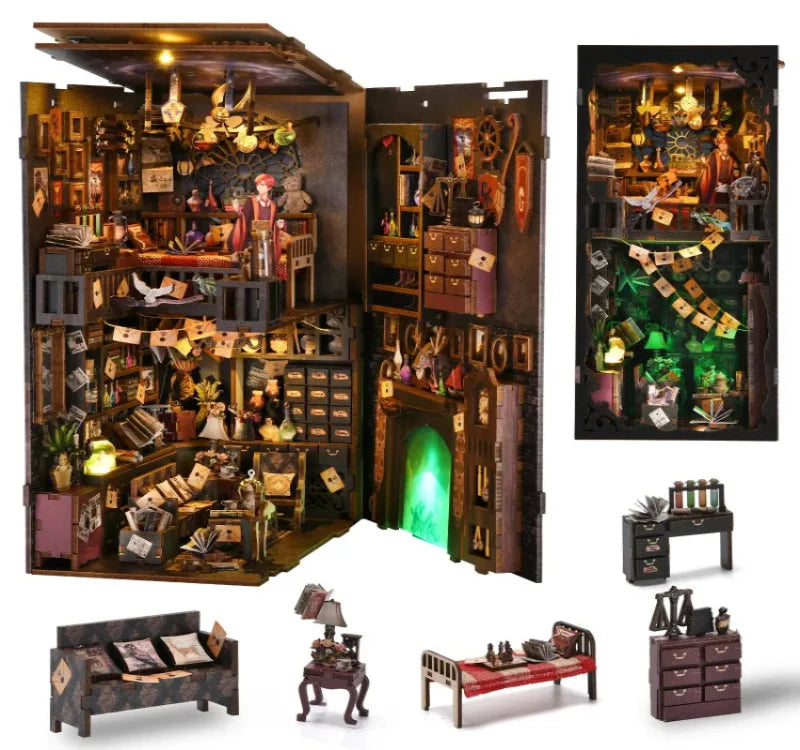 Kit de Book Nook «La Casa de la Magia»