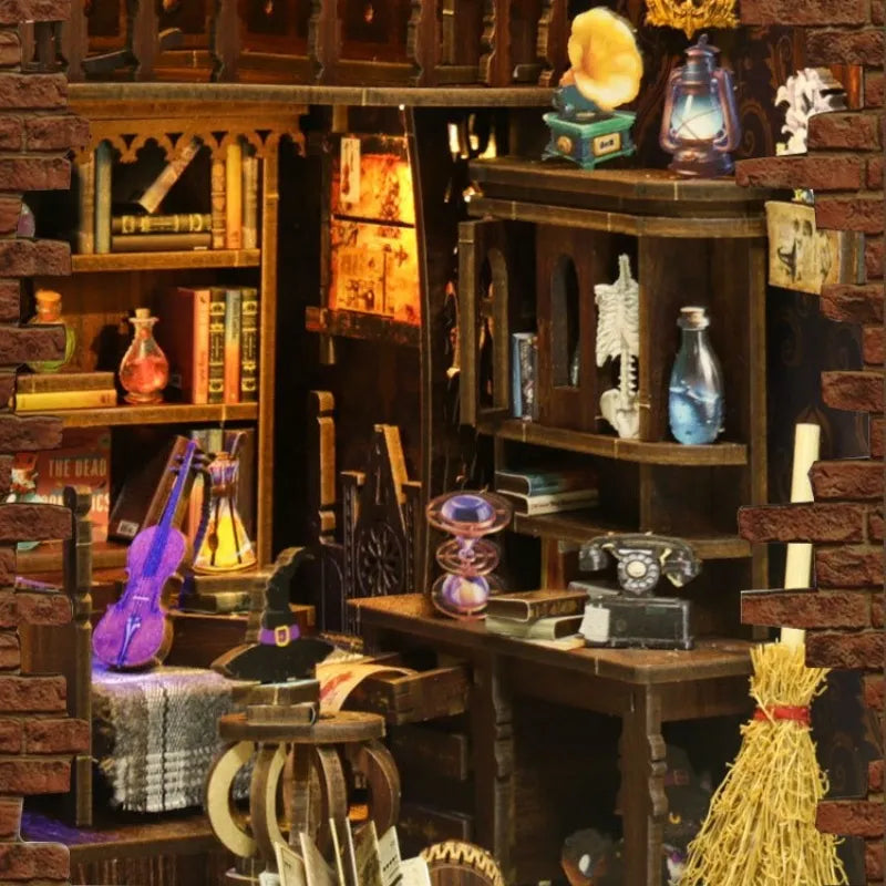 Kit de Book Nook «El estudio mágico»