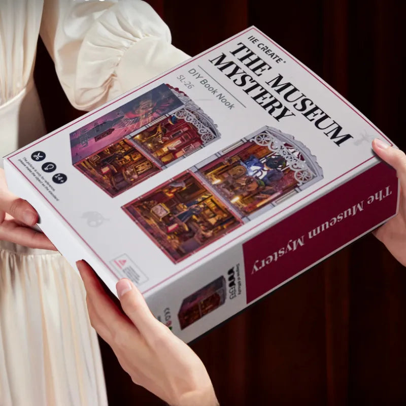 Kit de Book Nook El misterio del museo