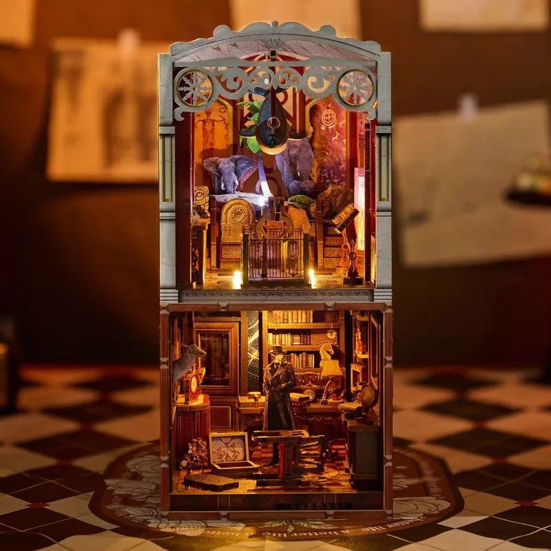 Kit de Book Nook El misterio del museo