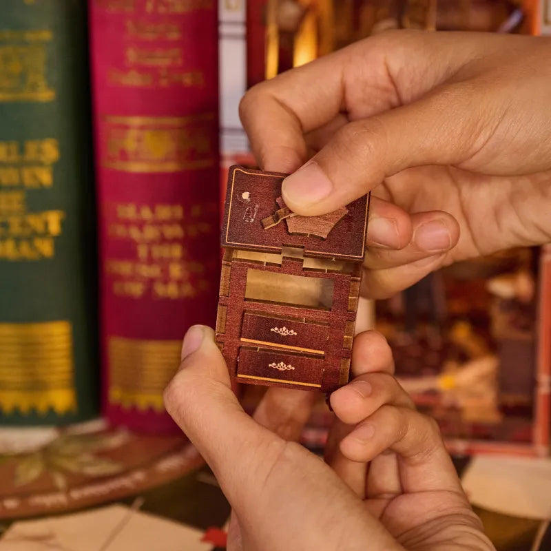 Kit de Book Nook El misterio del museo