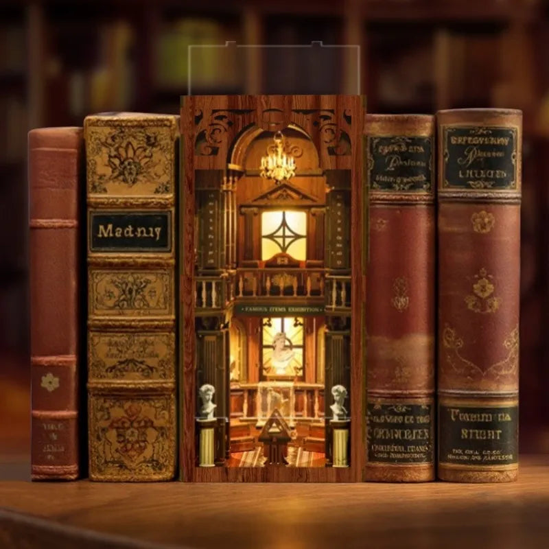 Kit de Book Nook de Biblioteca Filosófica