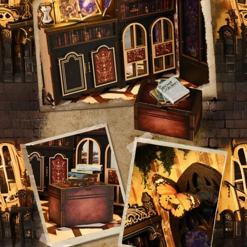 Kit de Book Nook «El reino del libro mágico»