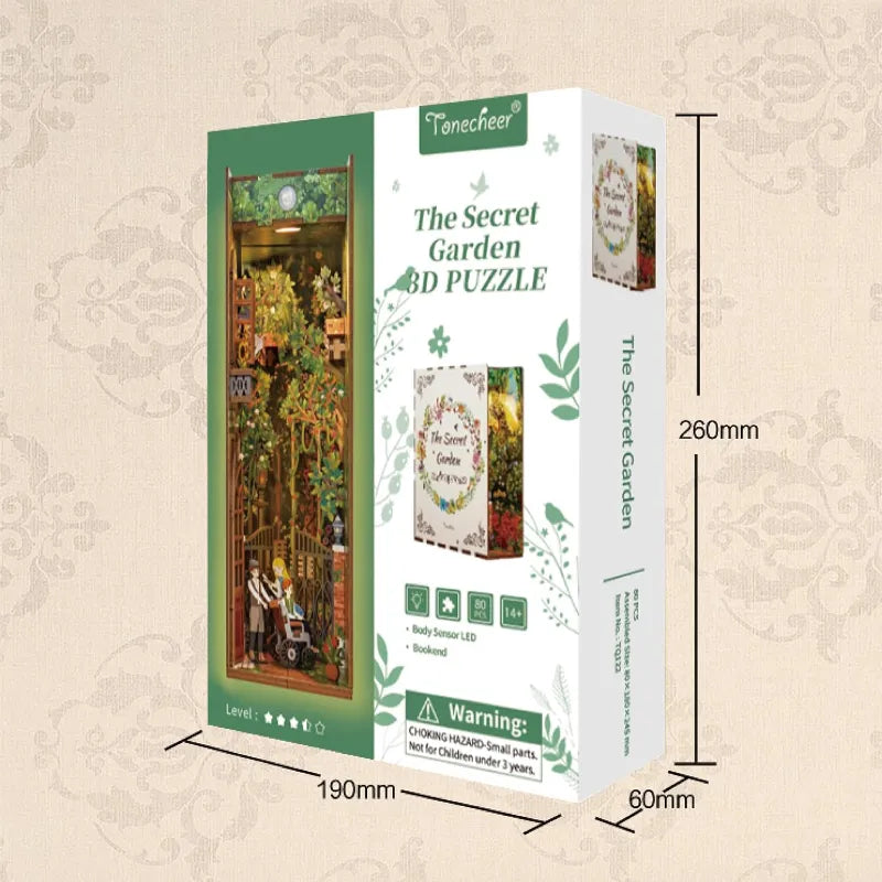 Kit de Book Nook El jardín secreto