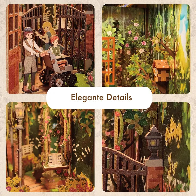 Kit de Book Nook El jardín secreto
