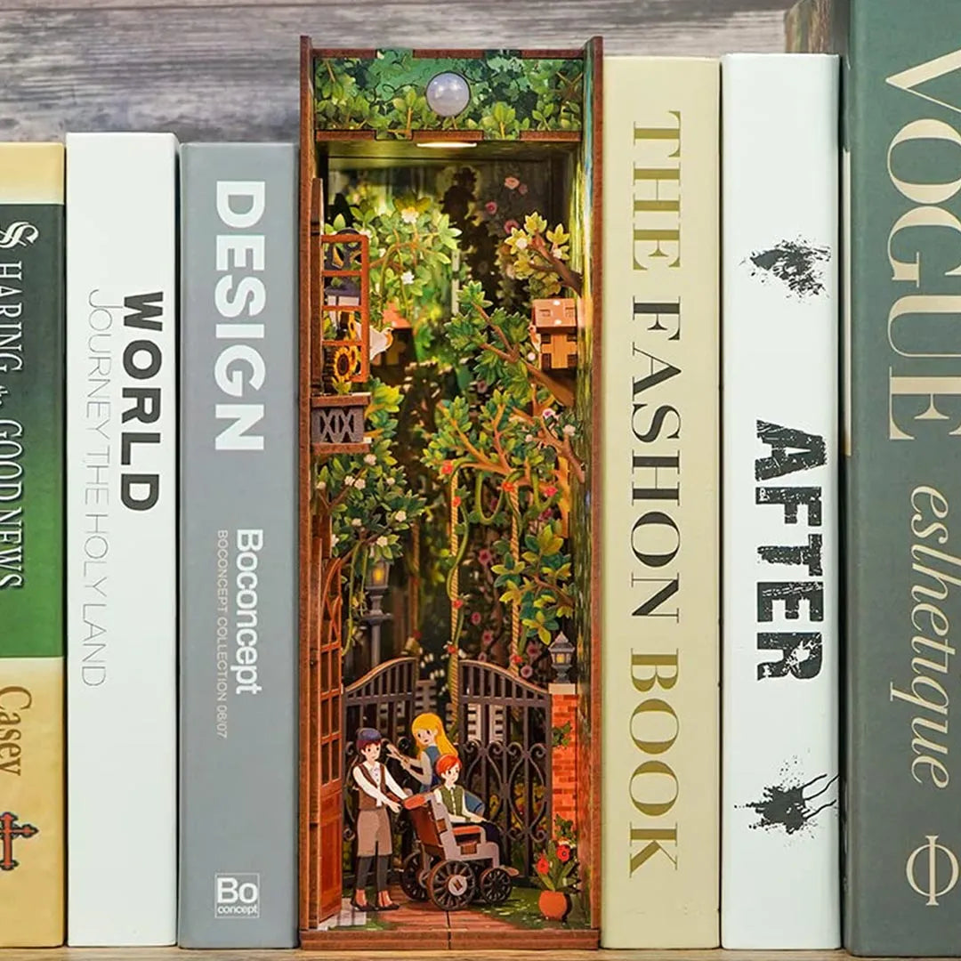 Kit de Book Nook El jardín secreto