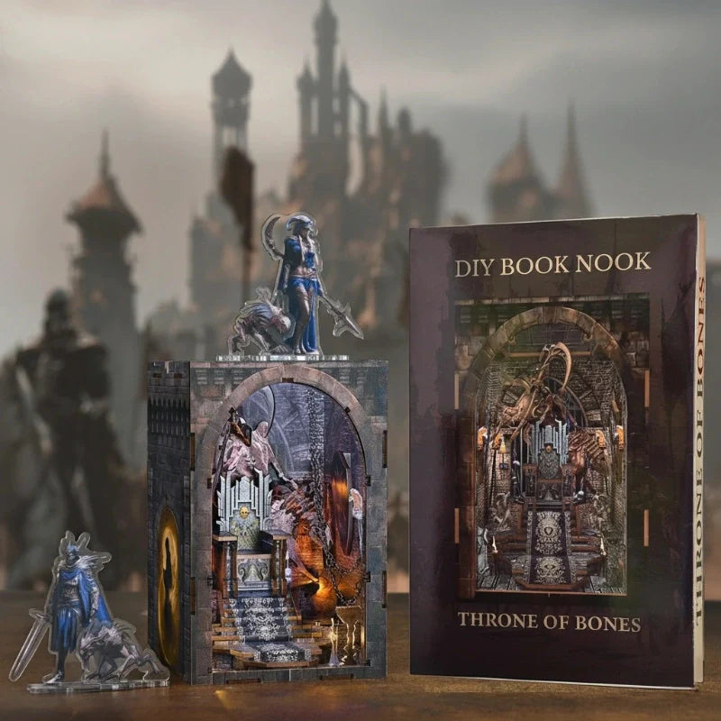 Kit de Book Nook «Trono de Hueso»
