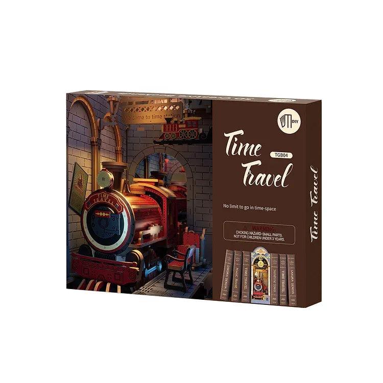 Kit de Book Nook de Viajes en el Tiempo