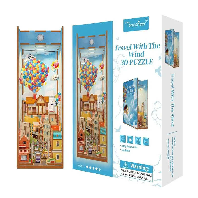 Kit de Book Nook «Viaja con el viento»