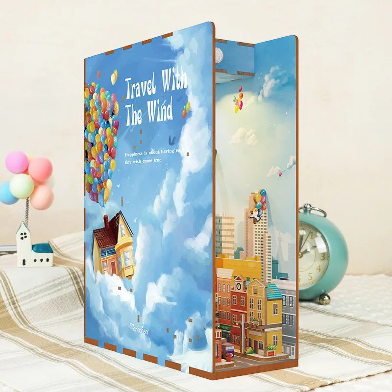 Kit de Book Nook «Viaja con el viento»