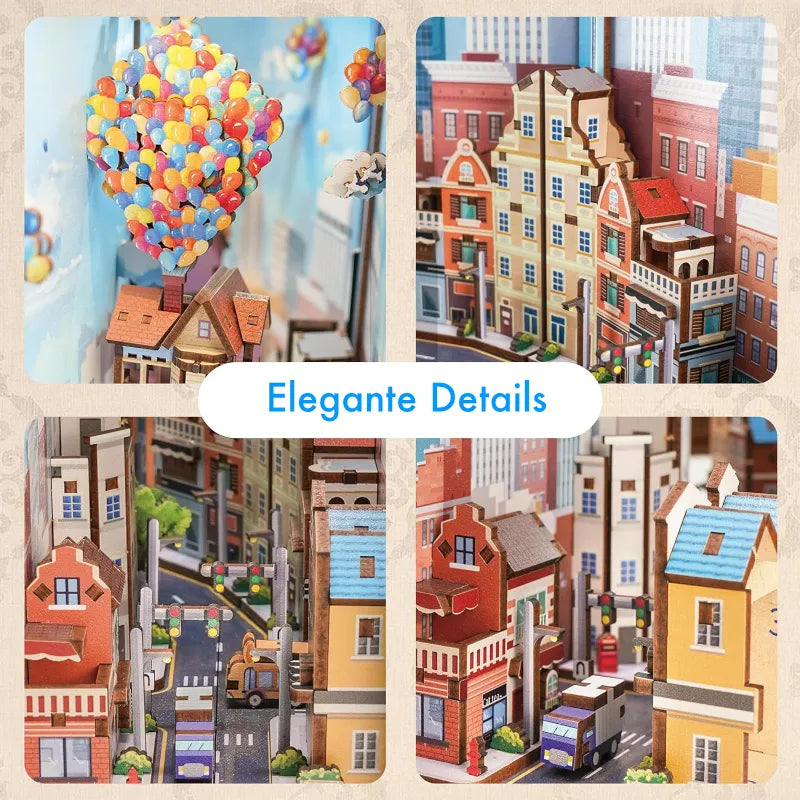 Kit de Book Nook «Viaja con el viento»