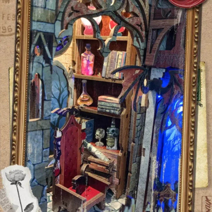 Kit de Book Nook Castillo del Crepúsculo