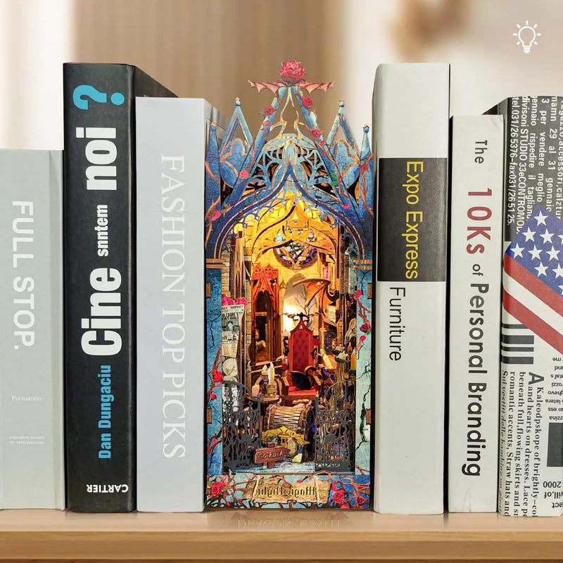 Kit de Book Nook Castillo del Crepúsculo