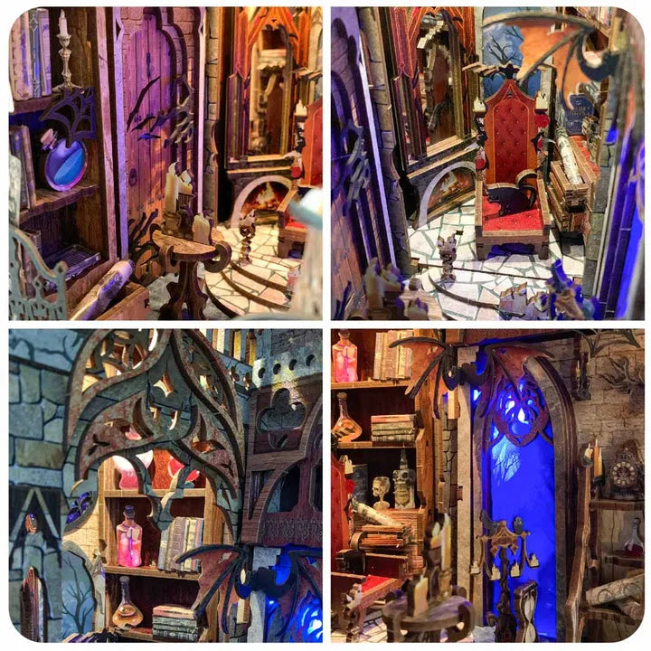 Kit de Book Nook Castillo del Crepúsculo