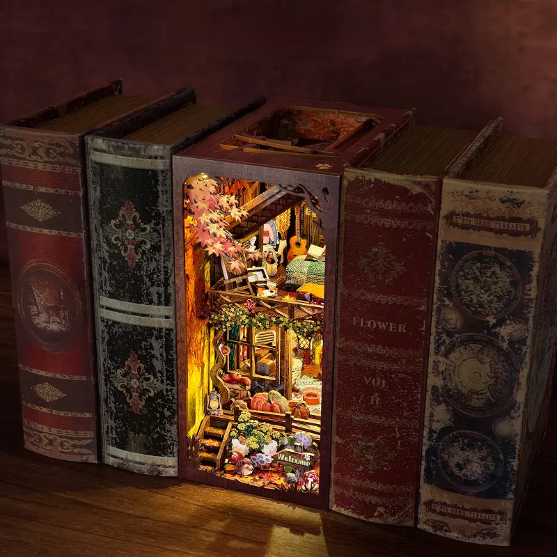 Kit de Book Nook Cabaña Crepuscular