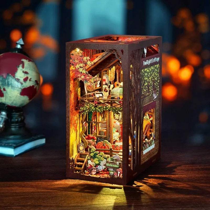 Kit de Book Nook Cabaña Crepuscular