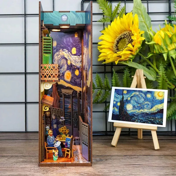 Kit de Book Nook «El mundo de Vincent»