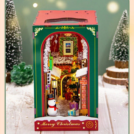Kit de Book Nook de Invierno y Navidad