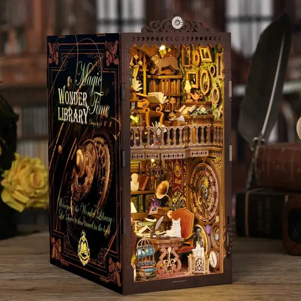 Kit de Book Nook «Biblioteca mágica»