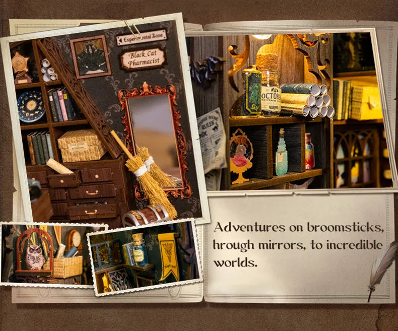 Book Nook - Farmacéutico Mágico