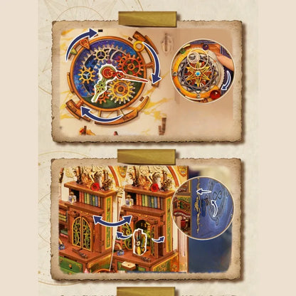 Book Nook - Biblioteca Mágica