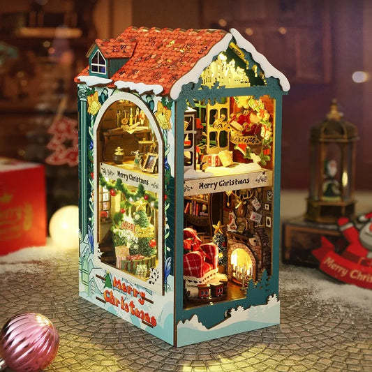 Book Nook - Feliz Navidad | Diorama Navideño