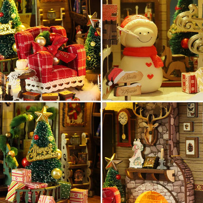 Book Nook - Feliz Navidad | Diorama Navideño