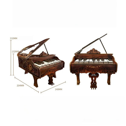 Rompecabezas de madera 3D | Kit de piano - Movimiento de acordes