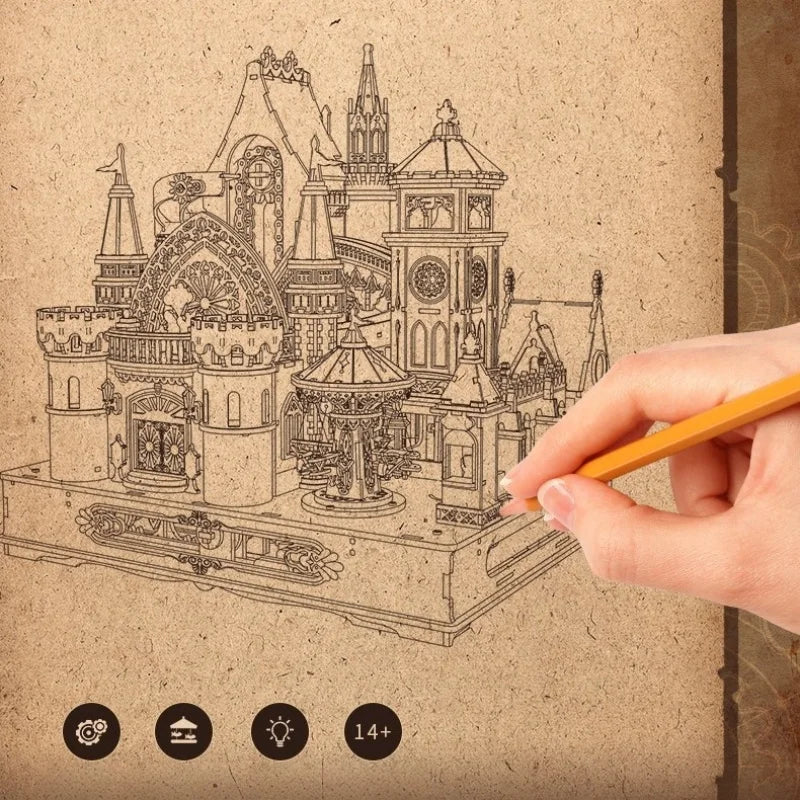 Maqueta del castillo de Annecy
