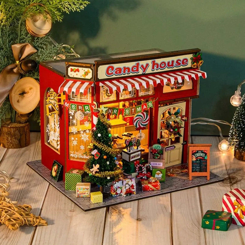 Kit de casa en miniatura - Casa de caramelos