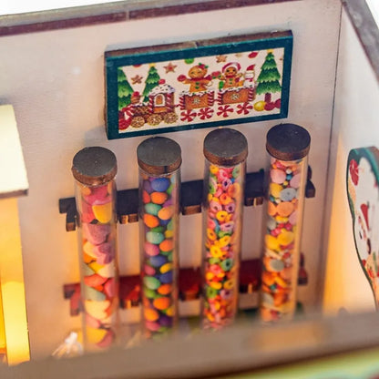 Kit de casa en miniatura - Casa de caramelos