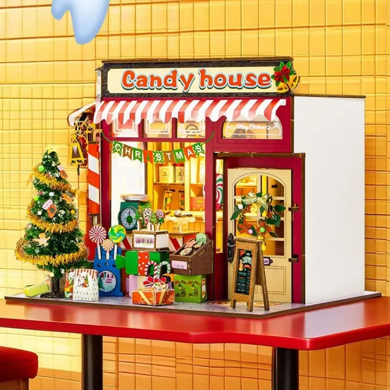 Kit de casa en miniatura - Casa de caramelos