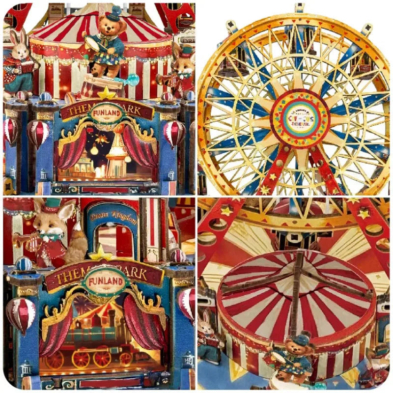 A little fairground, ready for an encore