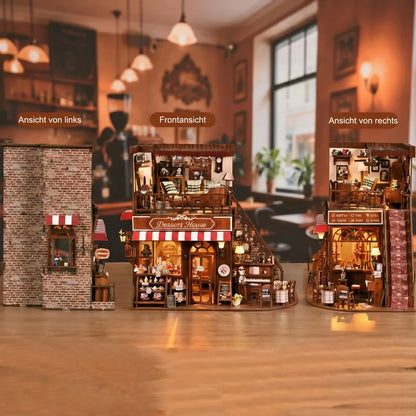 Kit de Casa en miniatura - Corner Dessert House