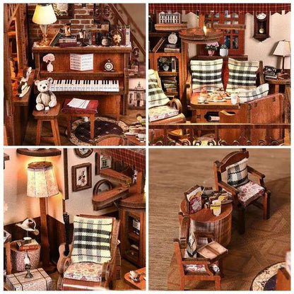 Kit de Casa en miniatura - Corner Dessert House