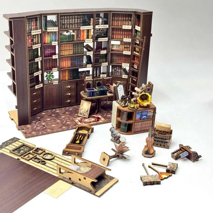 Kit de Casa en Miniatura - Book Nook Hoggor