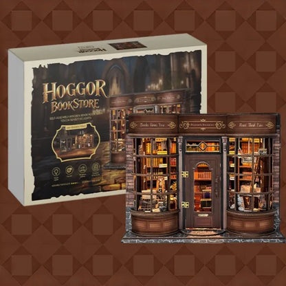 Kit de Casa en Miniatura - Book Nook Hoggor