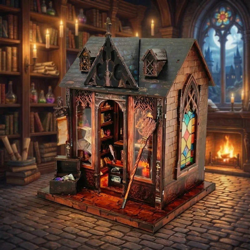 Kit de casa en miniatura de Hogsmeade Cottage