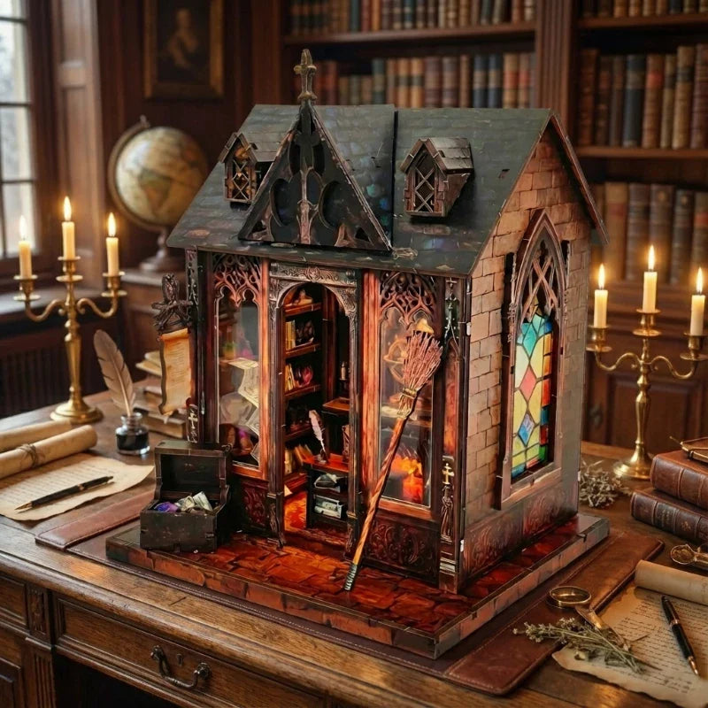 Kit de casa en miniatura de Hogsmeade Cottage