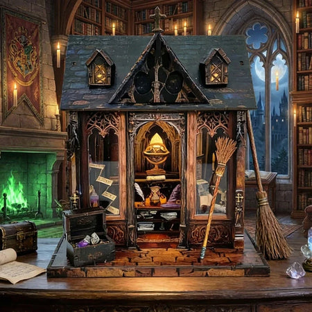 Kit de casa en miniatura de Hogsmeade Cottage