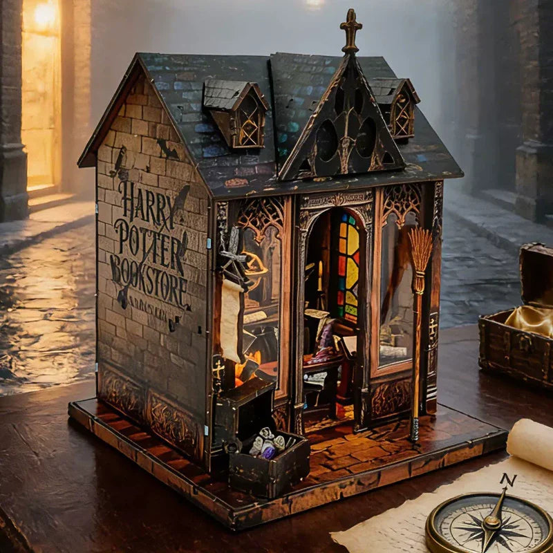 Kit de casa en miniatura de Hogsmeade Cottage