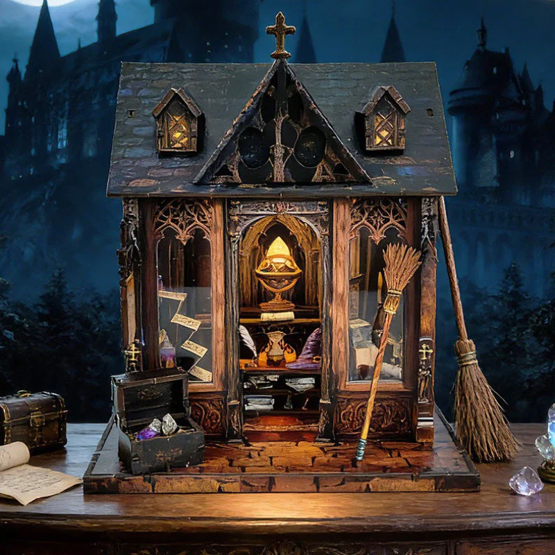 Kit de casa en miniatura de Hogsmeade Cottage