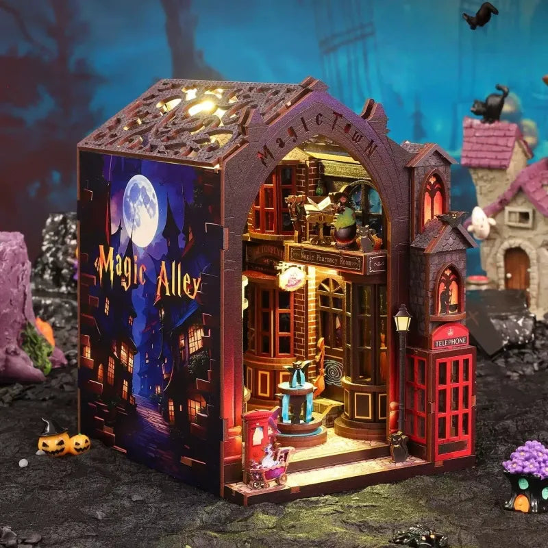 Kit de Book Nook Magic Alley