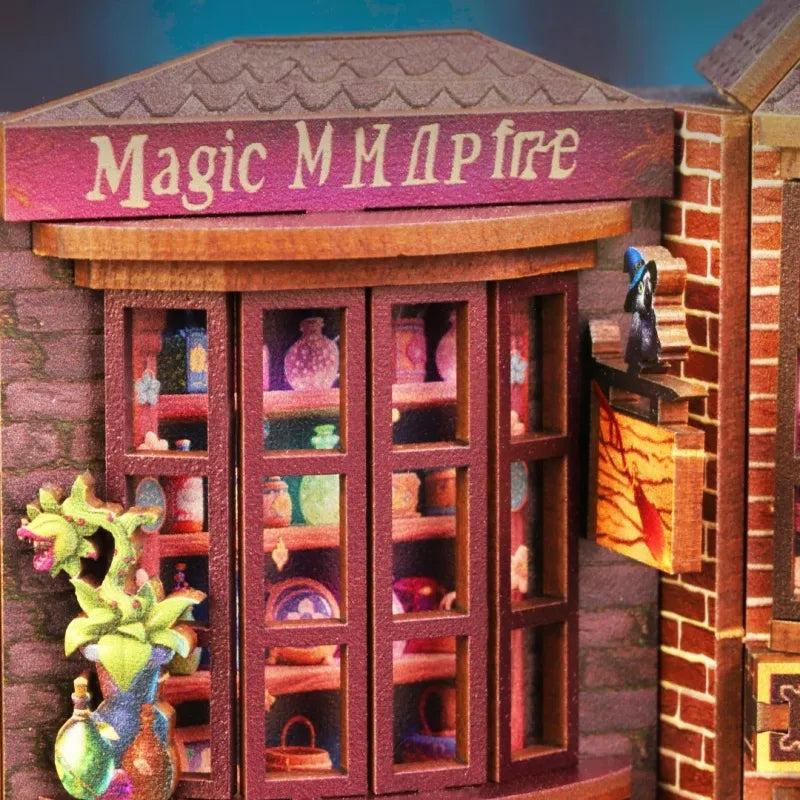 Kit de Book Nook Magic Alley