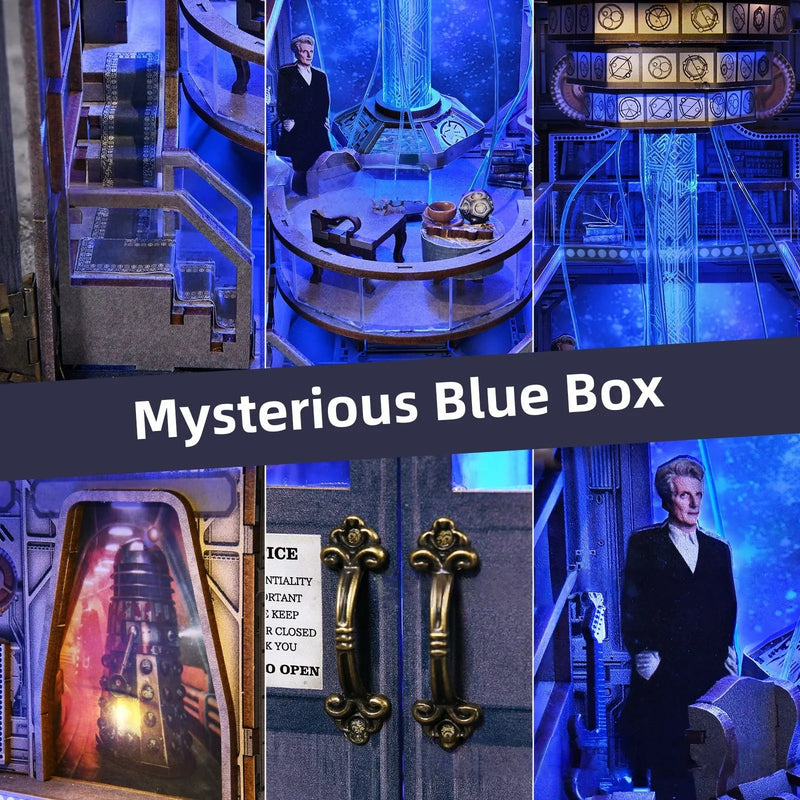 Kit de Book Nook de Cabina Telefónica Misteriosa