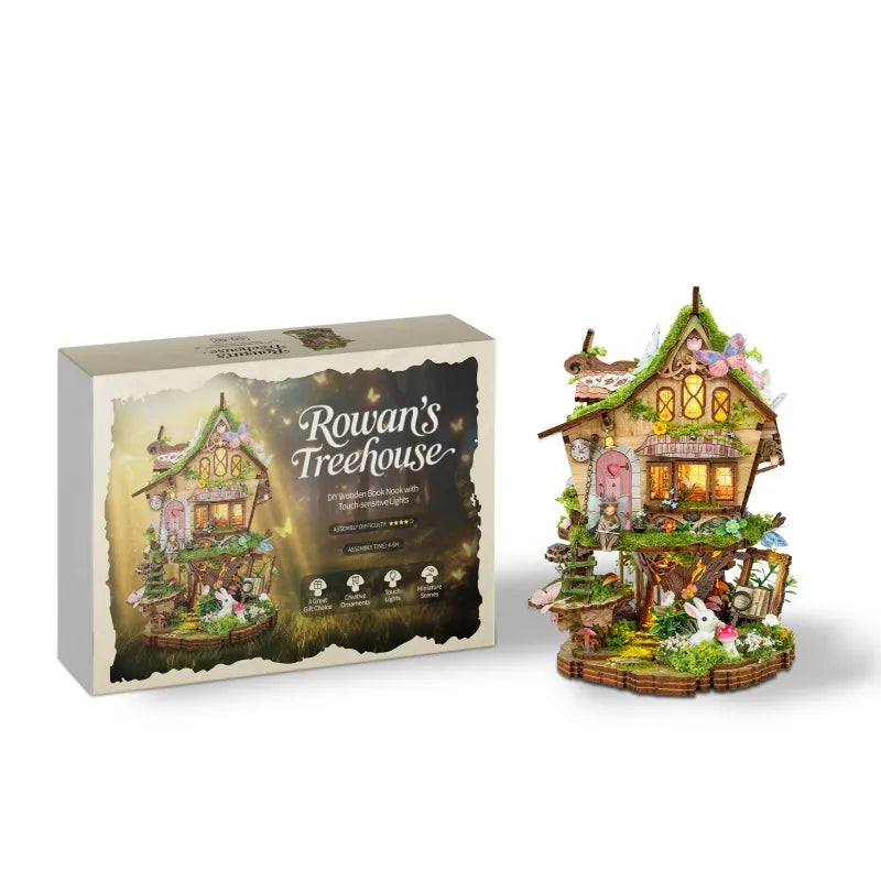 Rowan's Treehouse miniature house kit – detail view 9