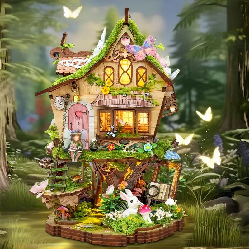Kit de casa en miniatura Casa del Árbol de Rowan
