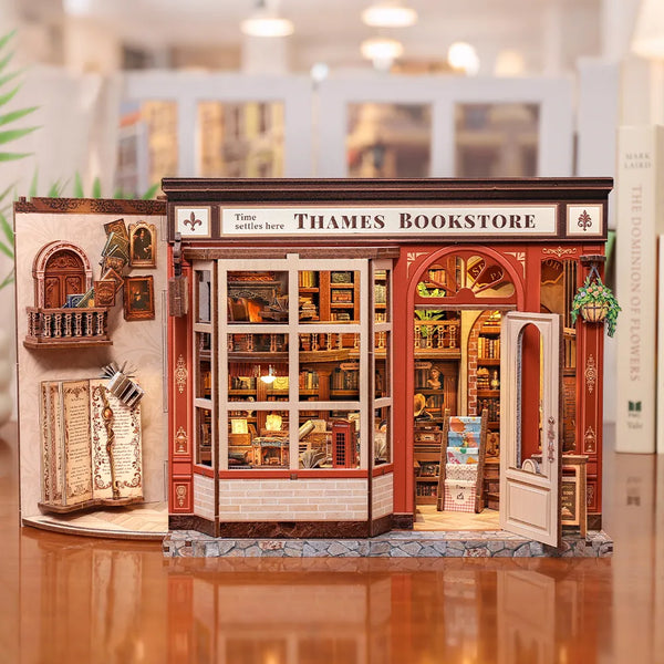 Kit de casa en miniatura Thames Bookstore